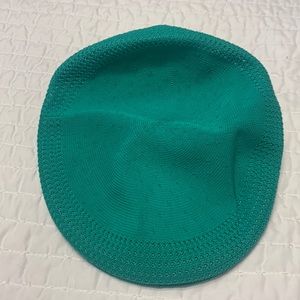 Kangol cap. Masters Green size large. Excellent used condition